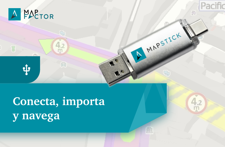 Imagen MapStick USB – Mapas de Europa de TomTom sin necesidad de descarga