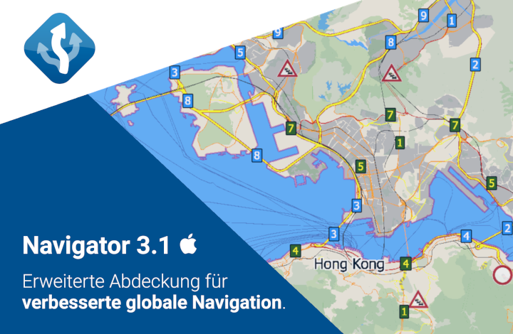 Bild - Mapfactor Navigator 3.1 mit erweiterter Abdeckung