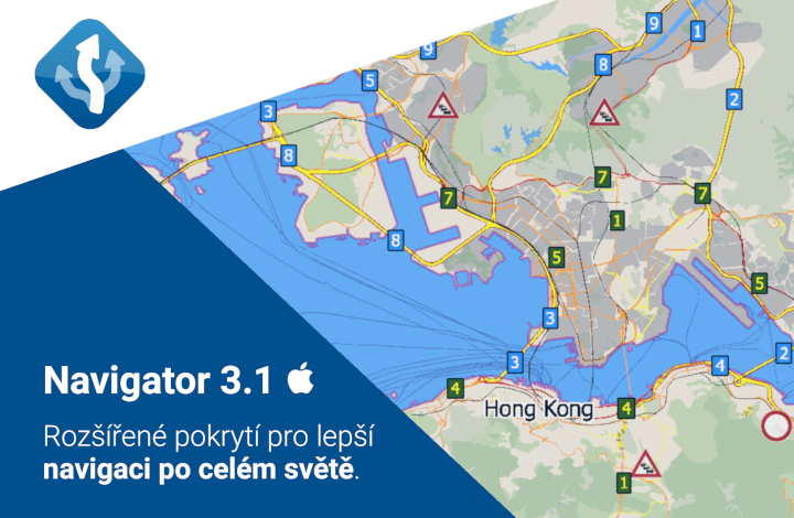picture - Mapfactor Navigator 3.1 s vylepšeným pokrytím pro celosvětovou navigaci