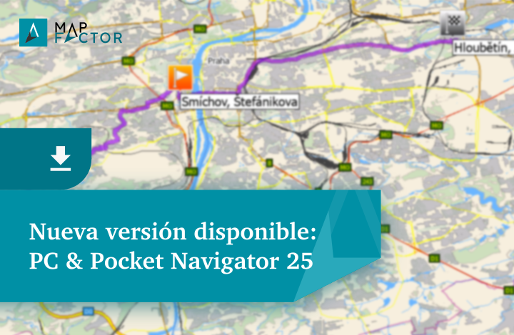 Nueva version disponible: PC & Pocket Navigator 25