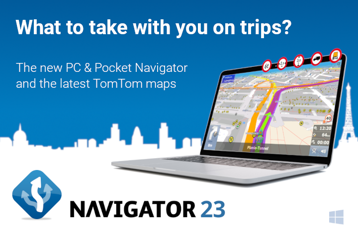 MapFactor PC and Pocket Navigator 23 released