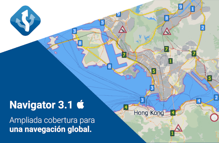 Mapfactor Navigator 3.1 para iOS ofrece cobertura ampliada