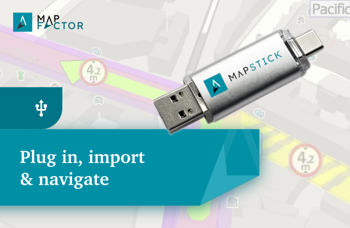 Picture MapStick USB Drive – TomTom Maps of Europe with No Downloads Required