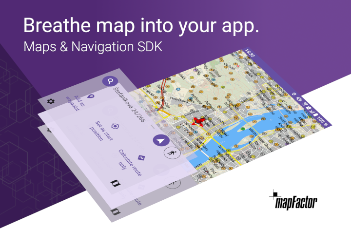 Neues MapFactor Karten & Navigation SDK verfugbar