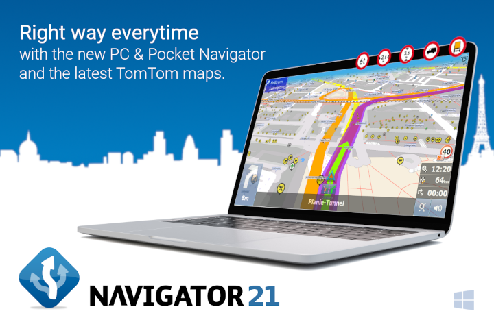 MapFactor PC and Pocket Navigator 21 released