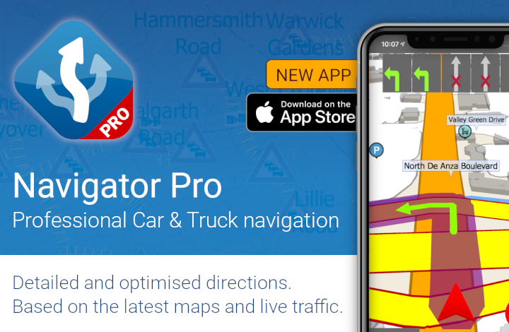 promo picture news MapFactor Navigator PRO iOS