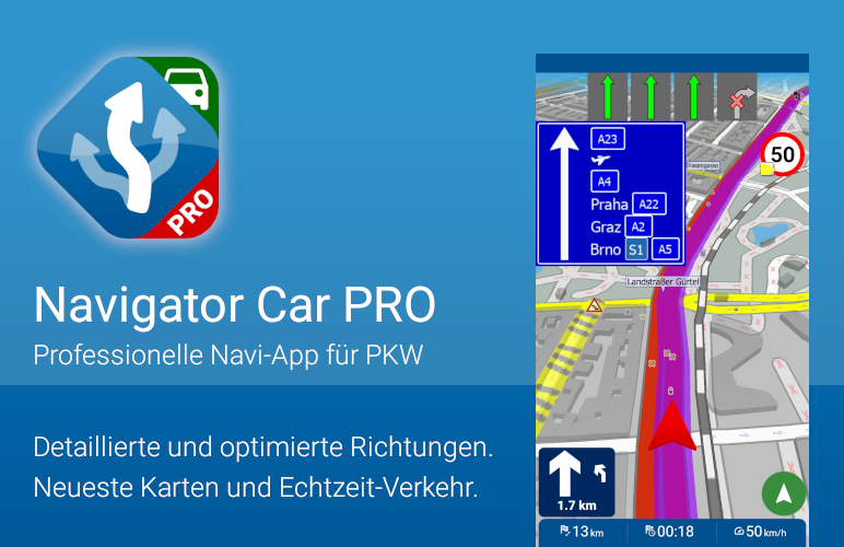 Navigator Car Pro - neue App